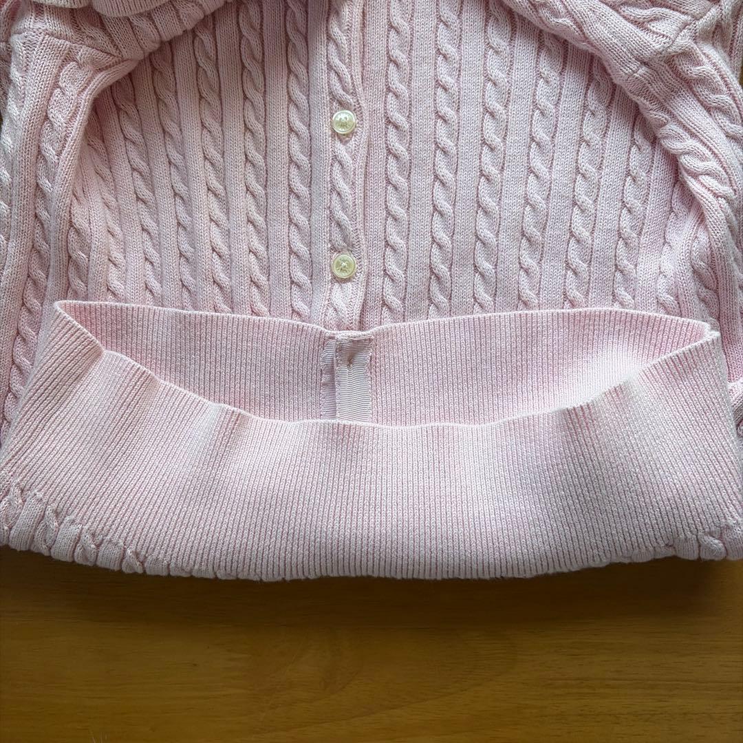 Polo Ralph Lauren ピンク カーディガン L/G