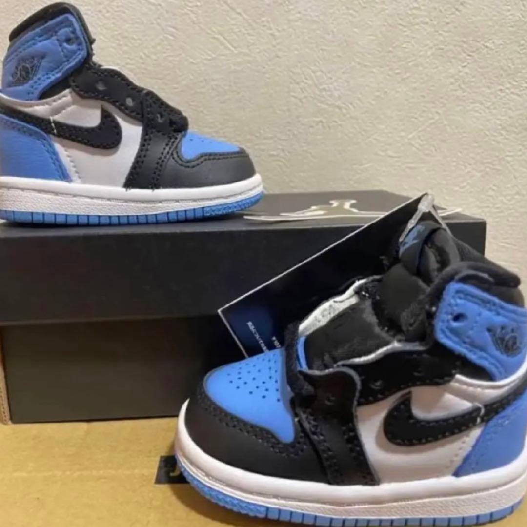 8cm 新品 即日発送 国内正規品 エアジョーダン1 ユニバーシティーブルー 青