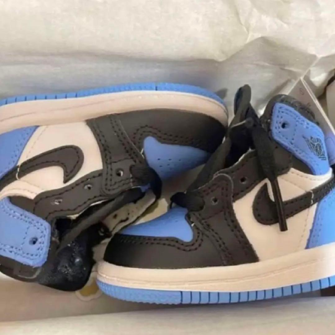 8cm 新品 即日発送 国内正規品 エアジョーダン1 ユニバーシティーブルー 青