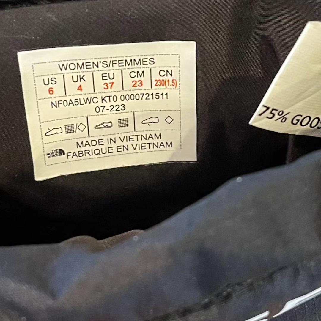 THE NORTH FACE ヌプシ　23cm スノーブーツ 550 ブラック