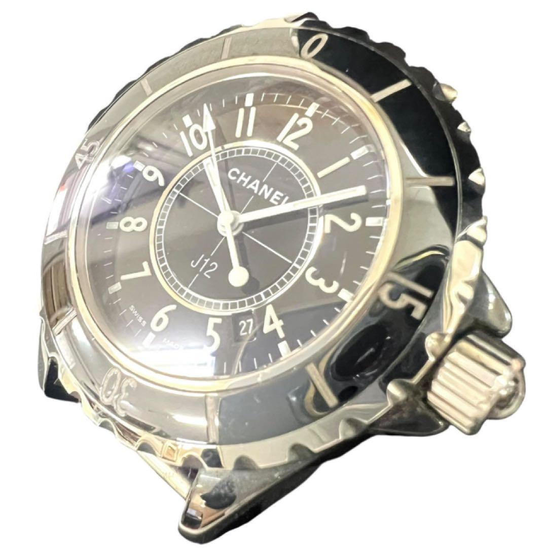 CHANEL シャネル　J12 稼働　本体のみ　欠けなし　ブラック　レディース