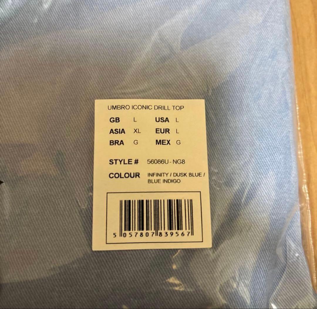 【新品未開封】UMBRO ICONIC DRILL TOPリアム　oasis ③