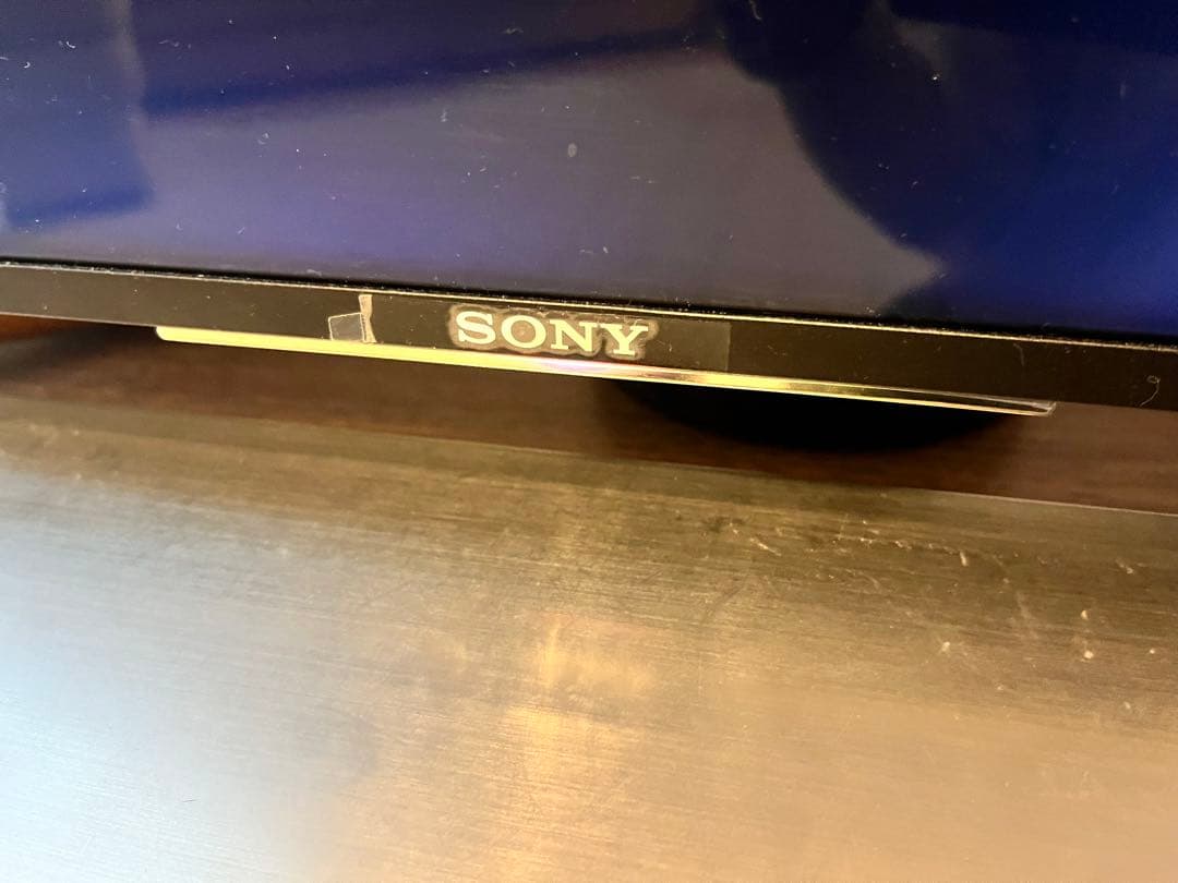 SONY 49インチ液晶テレビ 部品取り・修理用　ジャンク品　壊れたテレビ