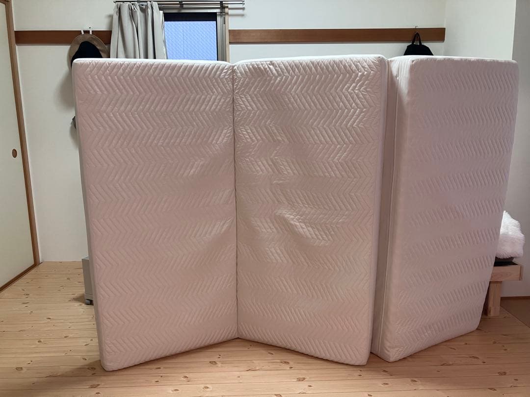 雲のやすらぎプレミアム 3つ折りマットレス ダブル