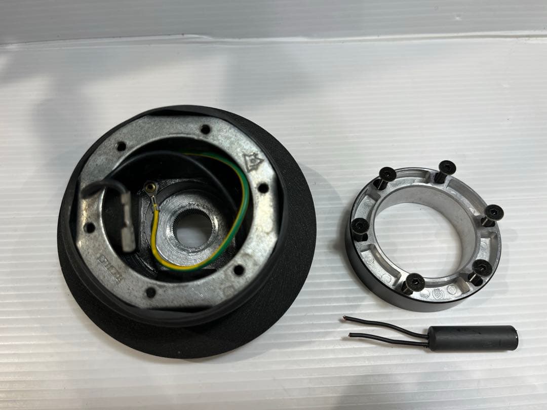  E36用　ステアリングボス　エアバック対応キャンセラー、スペーサー付き