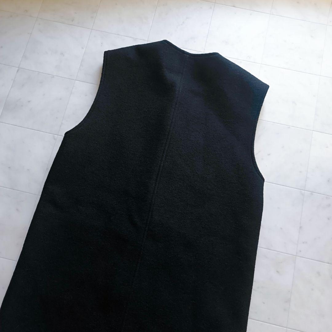 あき様♥　美品♪ マカフィー　シープパイル クルーネックジレ　36