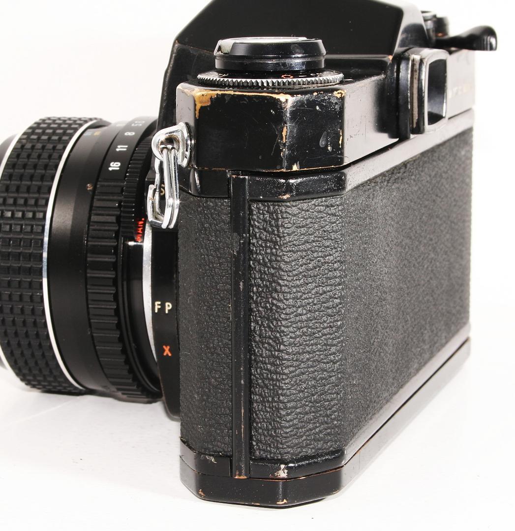 【完動品】PENTAX SP ブラック& 55mm F1.8 美品レンズ