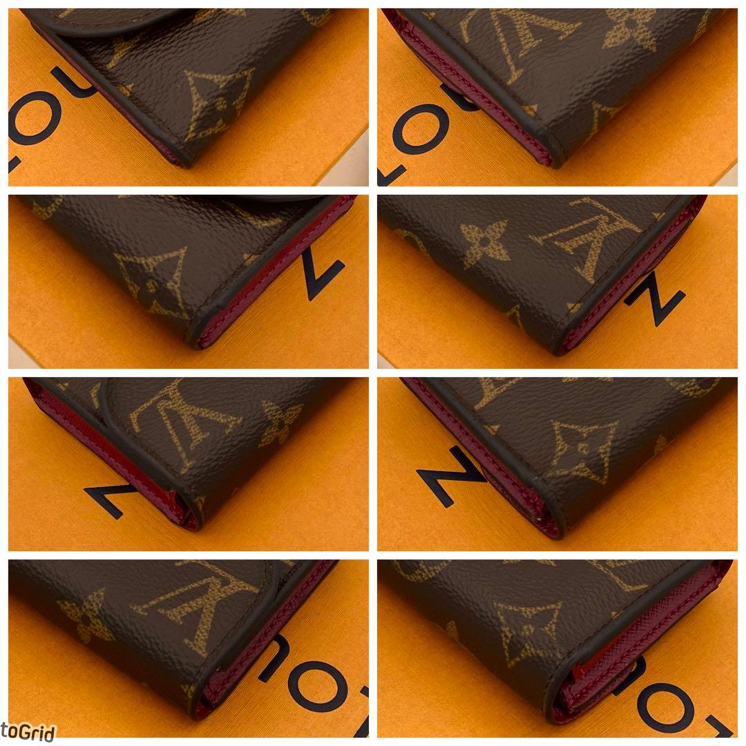 ルイヴィトン モノグラム ポルトモネ ロザリ フューシャピンク 小銭入れ