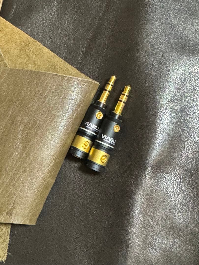 viablue ヴァアブルー 変換 アダプタ mmcx to 3.5 プラチナ