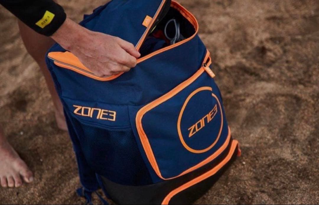 訳あり新品Zone3トライアスロントランジションバッグ水泳マラソン自転車競泳野球