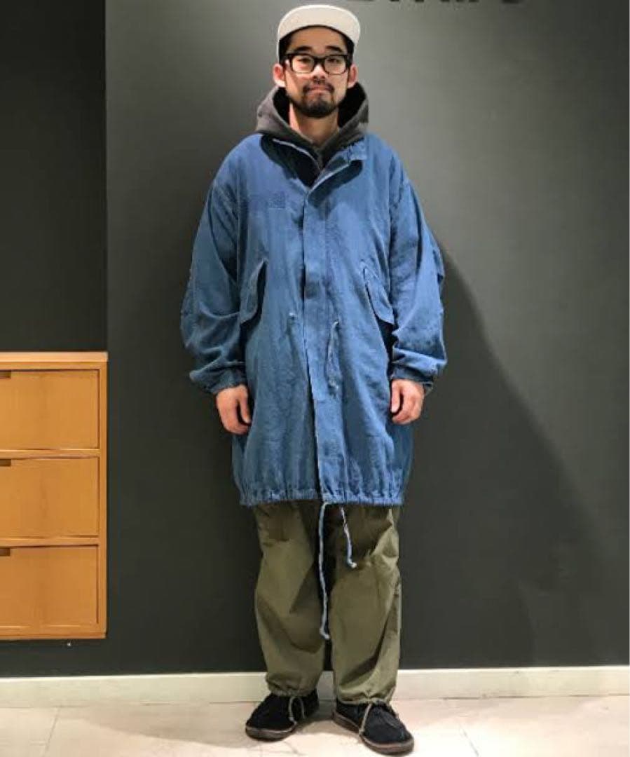 【完売】オアスロウ orslow デニム モッズコート フィッシュテールコート