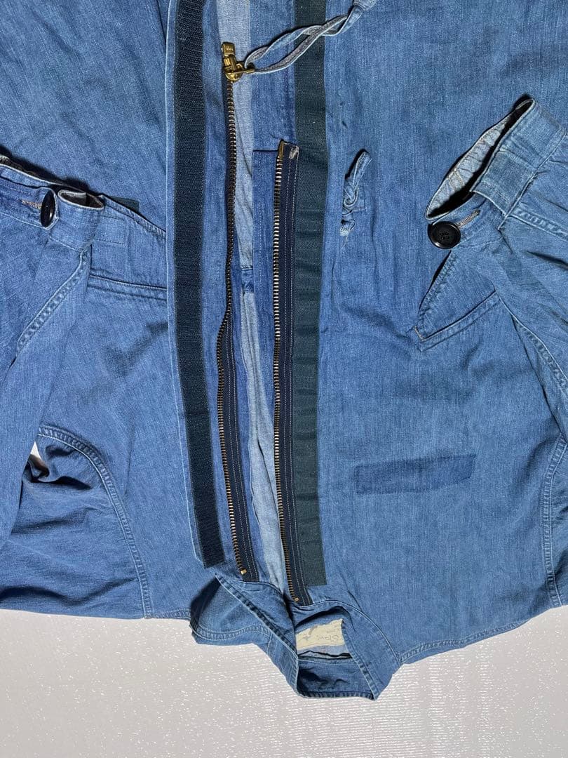 【完売】オアスロウ orslow デニム モッズコート フィッシュテールコート