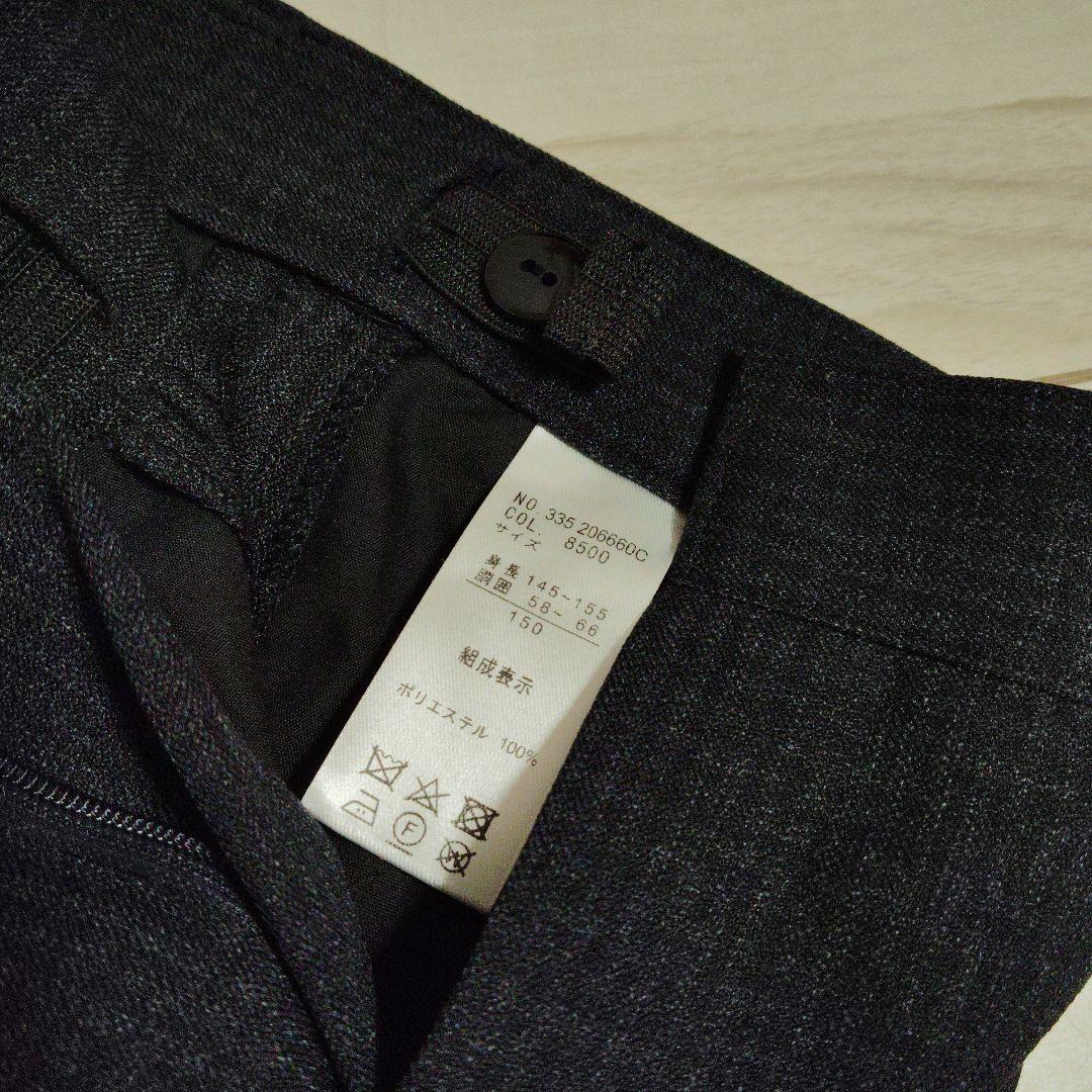 新品ヒロミチナカノ　フォーマルスーツ150 160　6点セット　卒業式 ネイビー