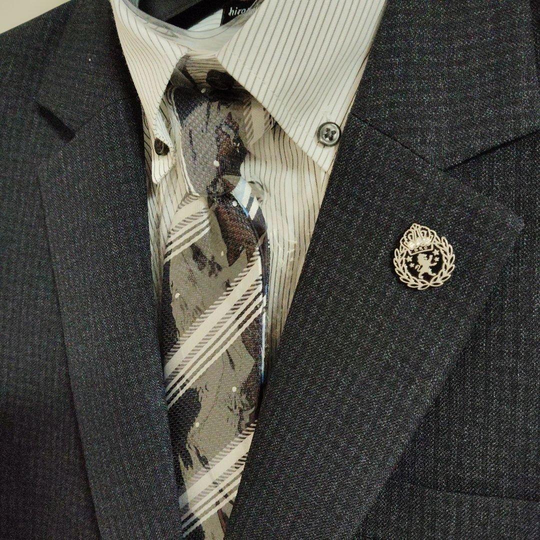 新品ヒロミチナカノ　フォーマルスーツ150 160　6点セット　卒業式 ネイビー