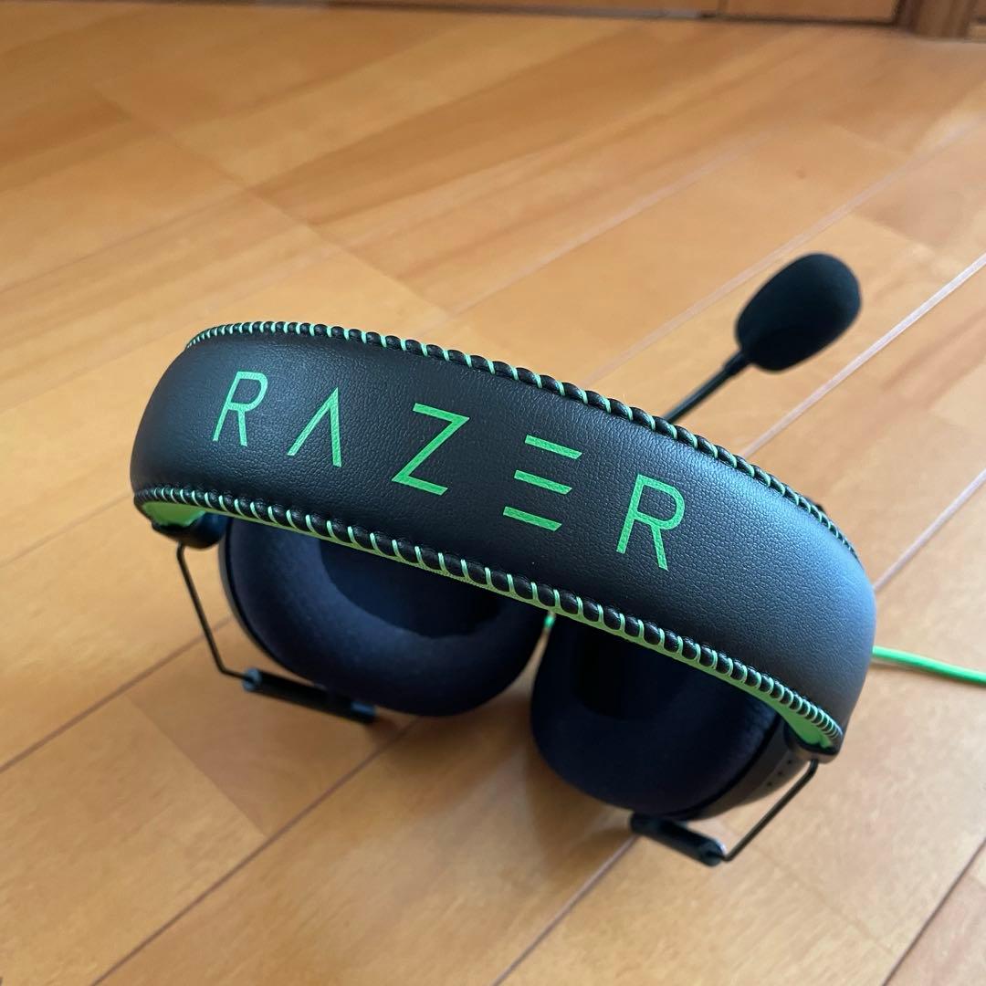 Razer BlackShark V2 + USBサウンドカード 美品ヘッドホン