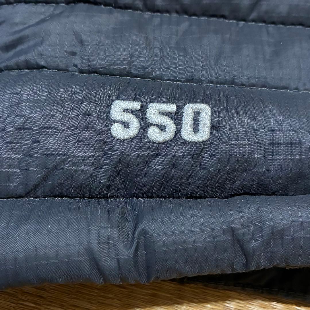 ノースフェイス 550 ダウンベスト