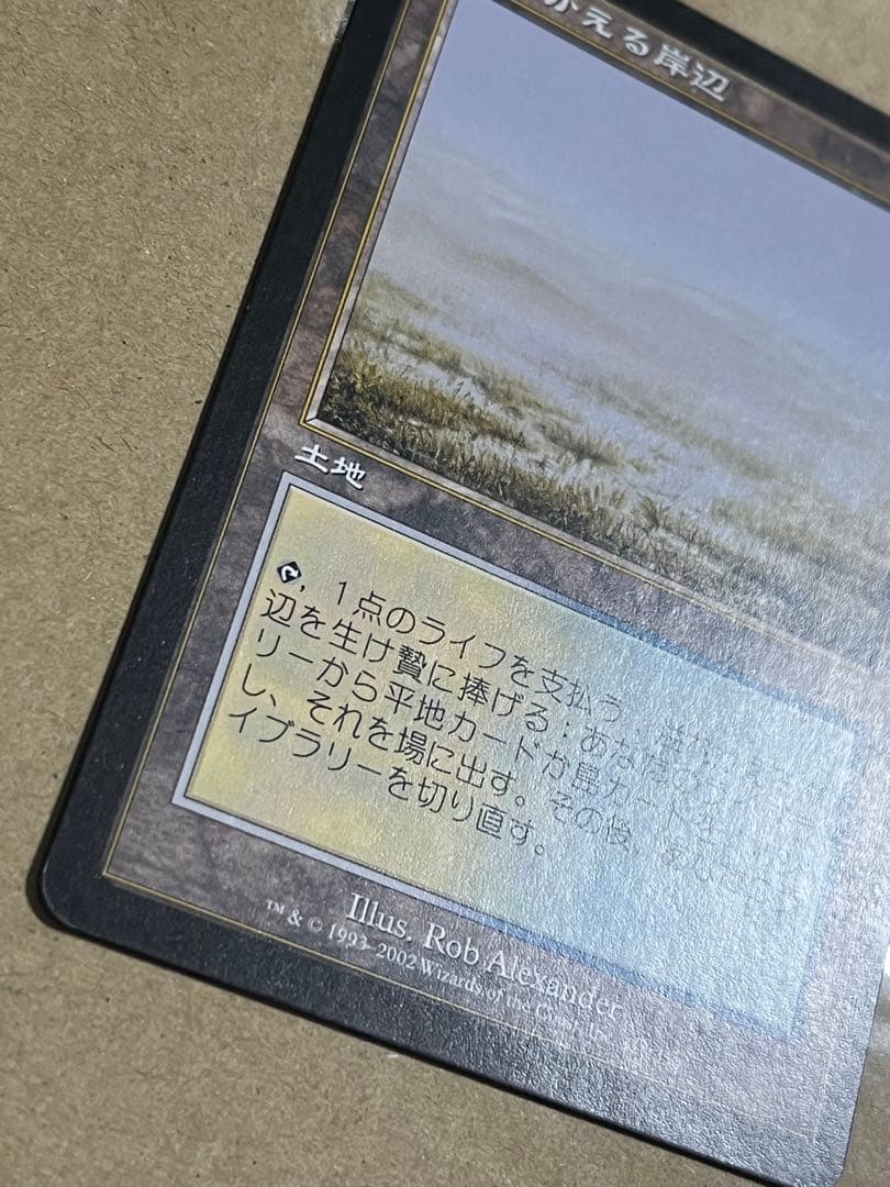 日本語《溢れかえる岸辺/Flooded Strand》[ONS] オンスロート