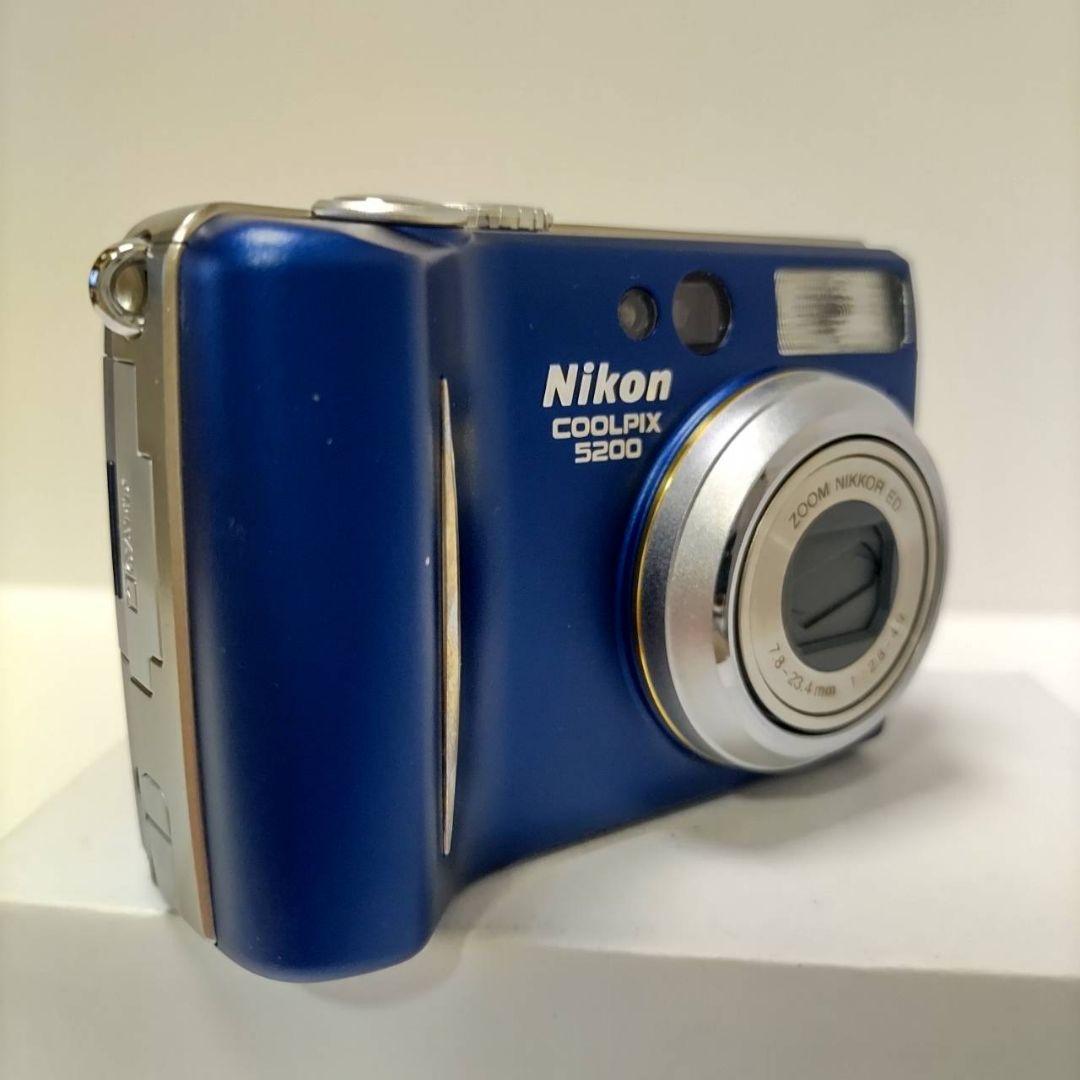 動作確認済み ニコン COOLPIX 5200 オールドコンデジ デジカメ