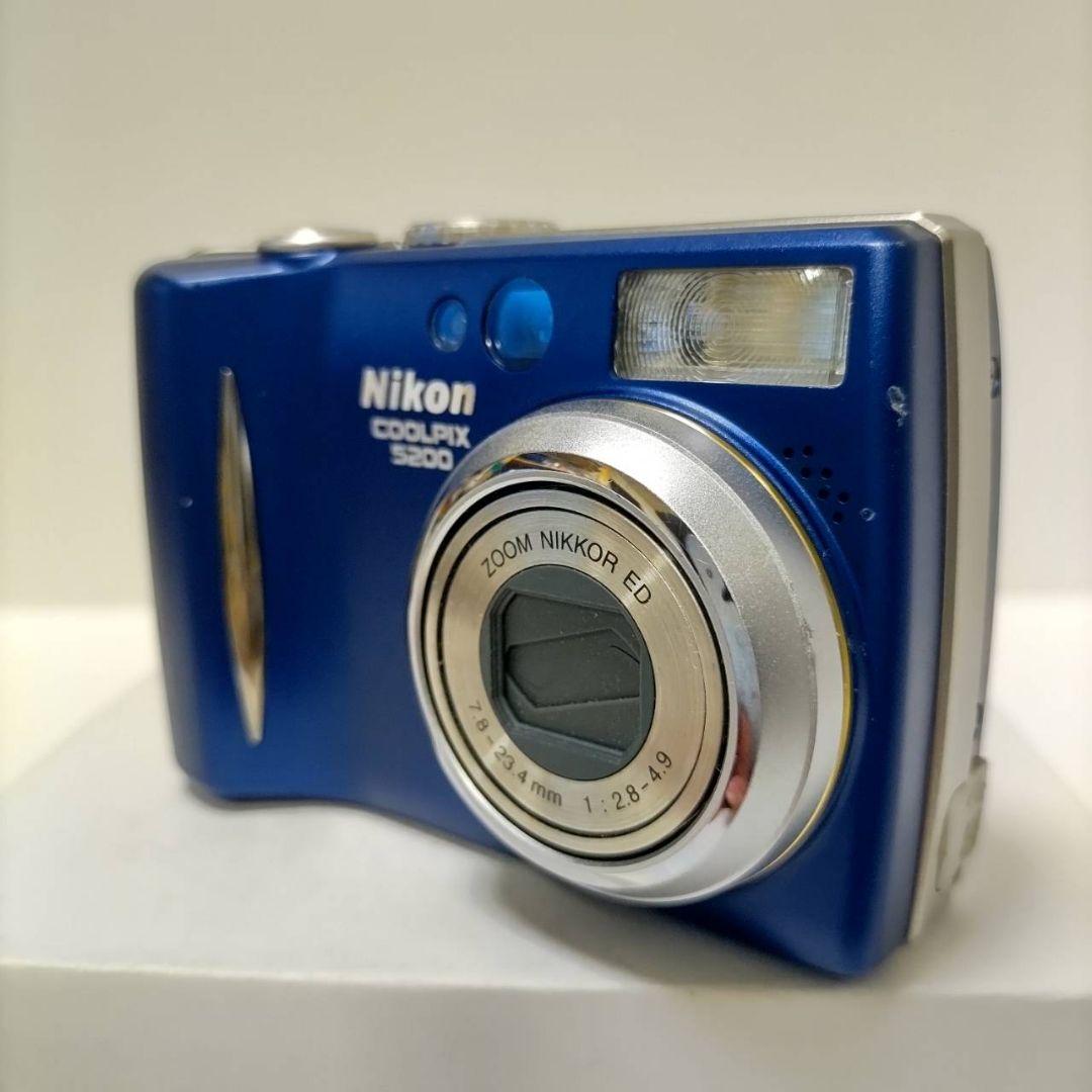 動作確認済み ニコン COOLPIX 5200 オールドコンデジ デジカメ