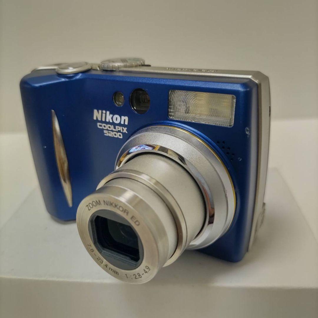 動作確認済み ニコン COOLPIX 5200 オールドコンデジ デジカメ