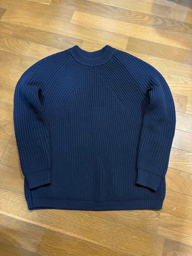 【美品】BATONER バトナー シグネチャークルーネック