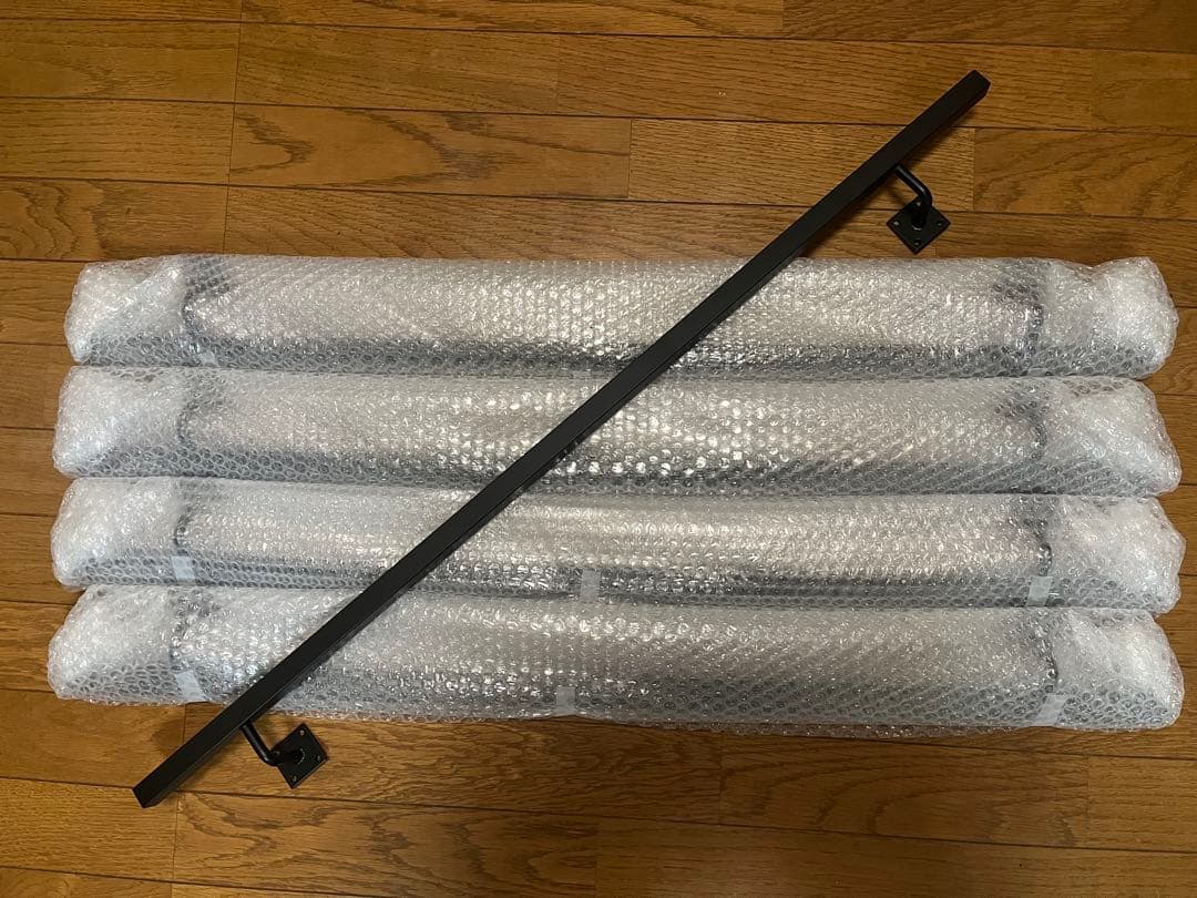 CHIKI　アイアン手すり 19mm角パイプ 90cm ×5本