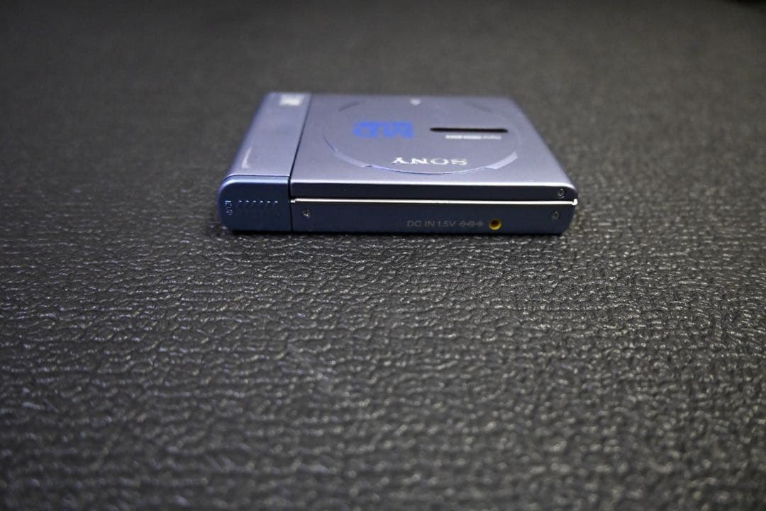 簡易動作確認　SONY ポータブルMDプレーヤー　M2-E25