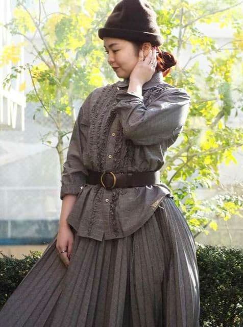 45R☆本革 リングベルト/ダークブラウン♪