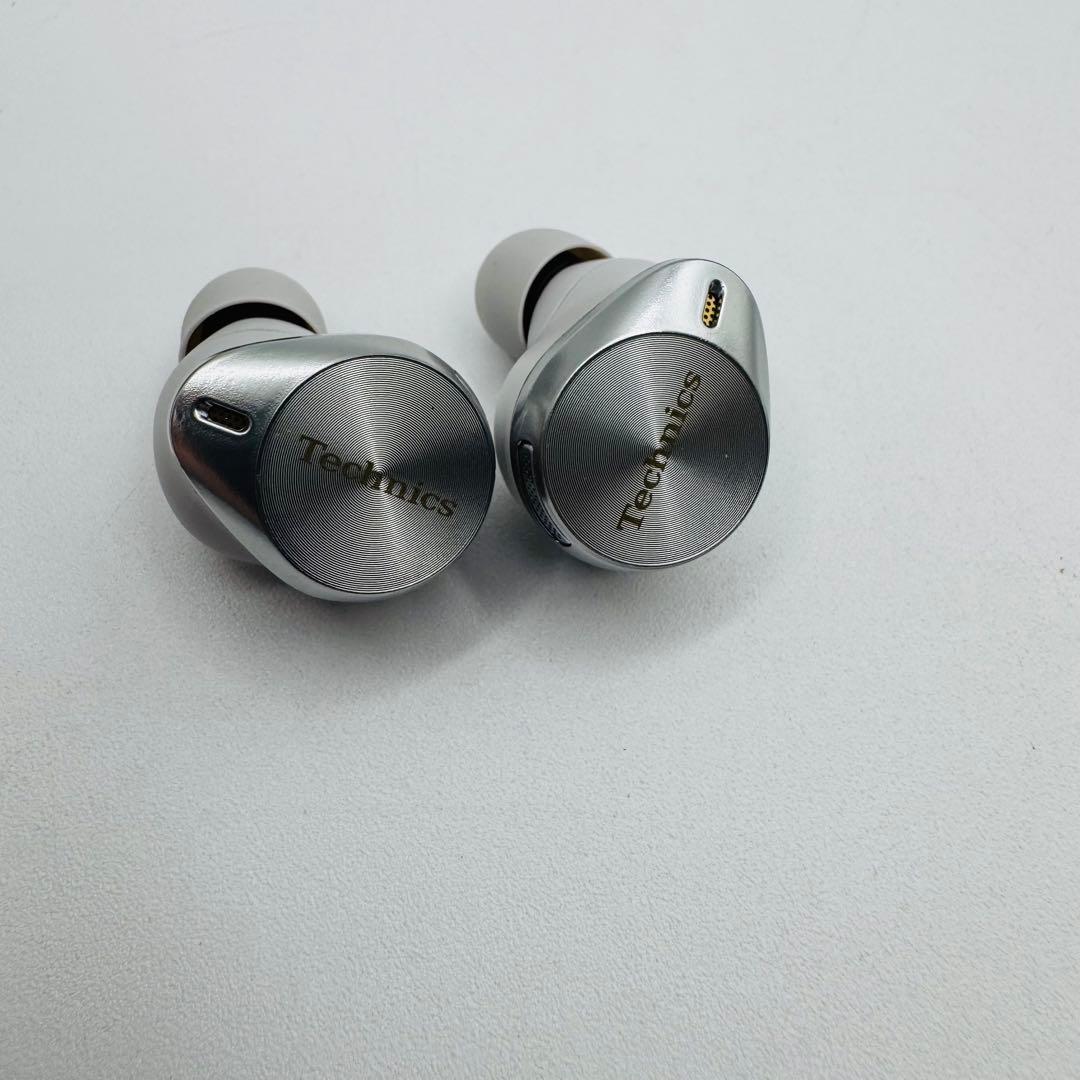 【美品】EAH-AZ80-S Technics シルバー ワイヤレスイヤホン