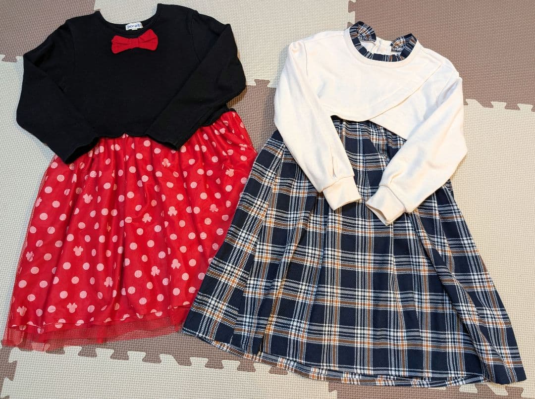 女の子　秋冬用　洋服　まとめ売り　約120センチ　64点セット