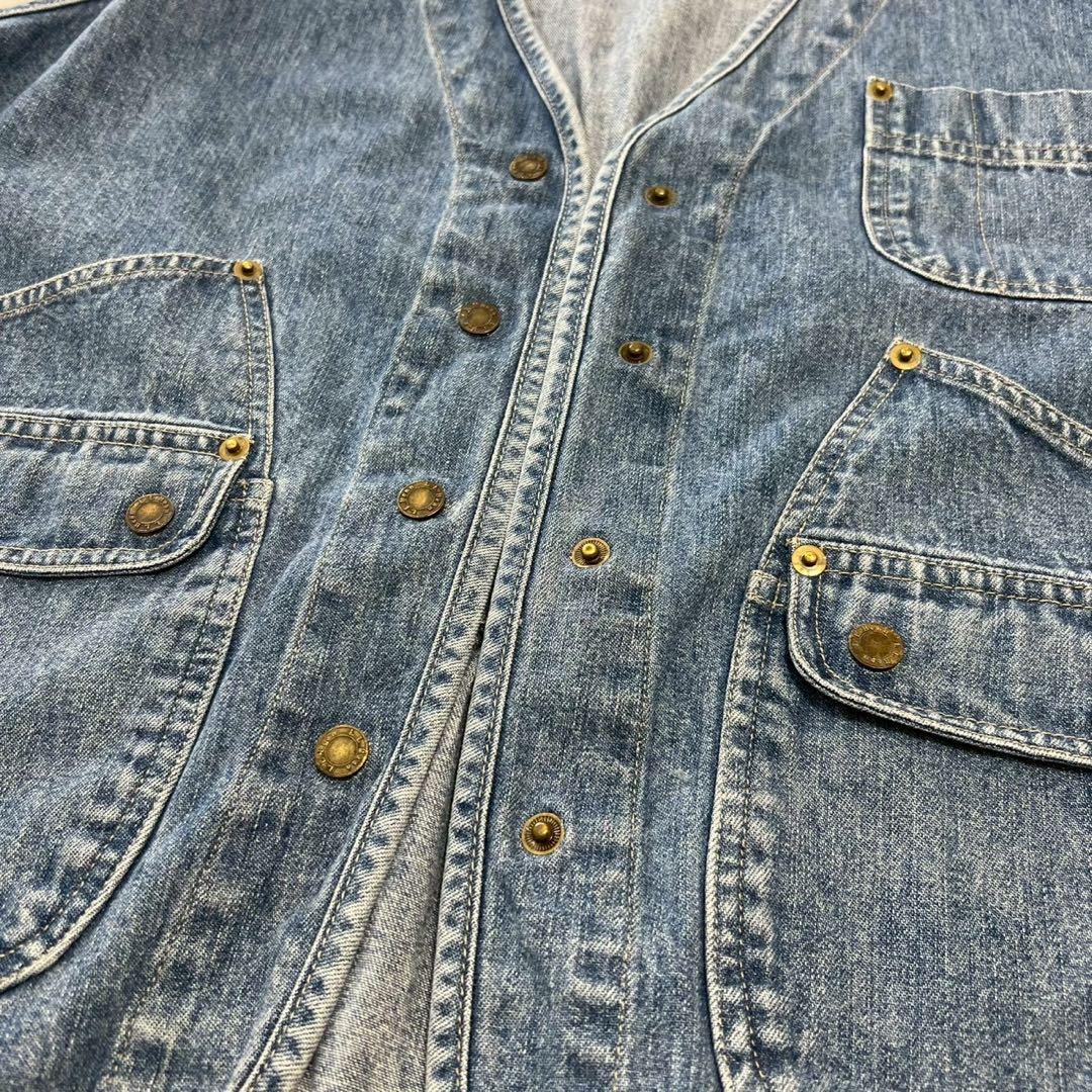 80s L.L.Been エルエルビーン　デニム　ハンティングベスト　ビンテージ