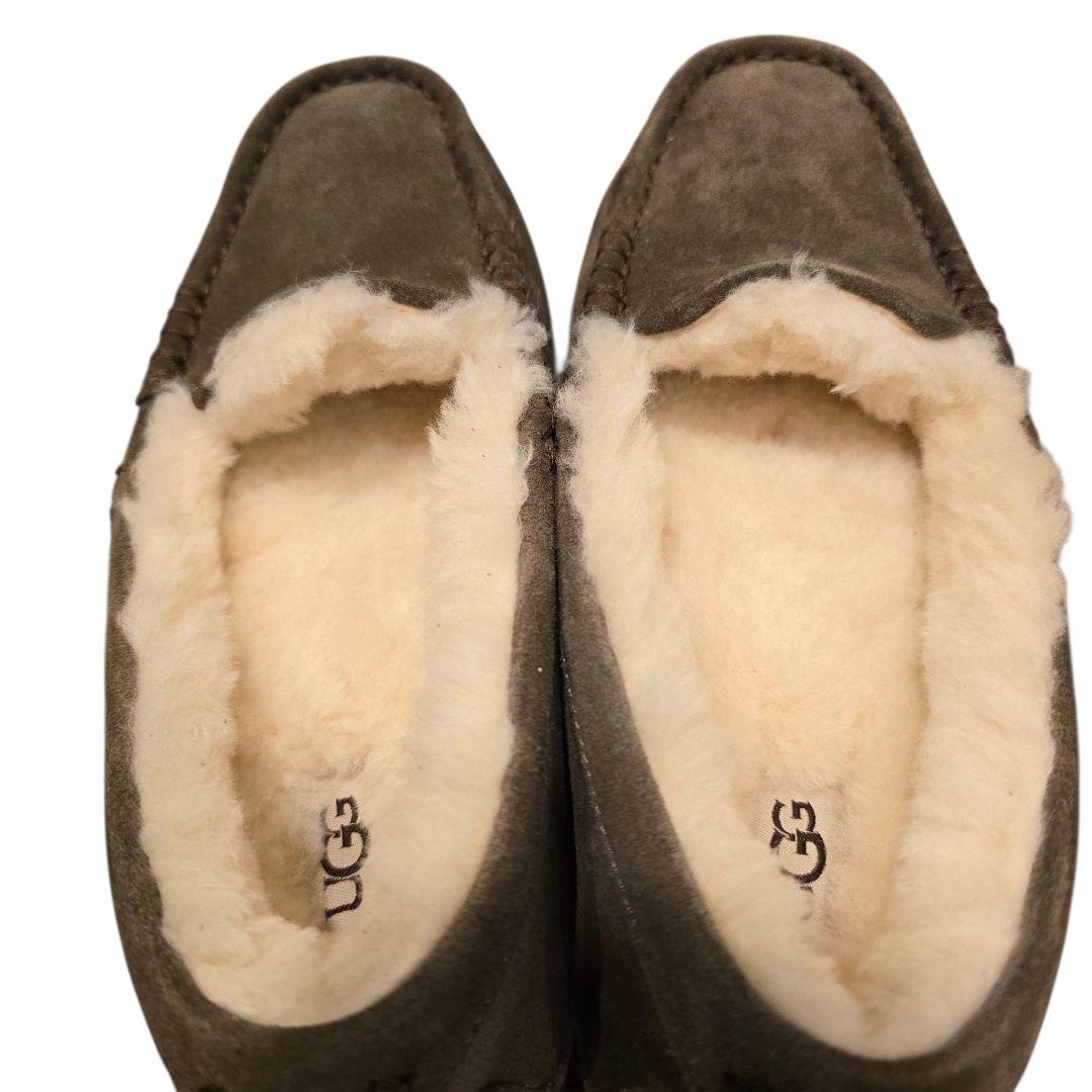 UGG スエード アンスレー モカシン 24㎝ SLATE