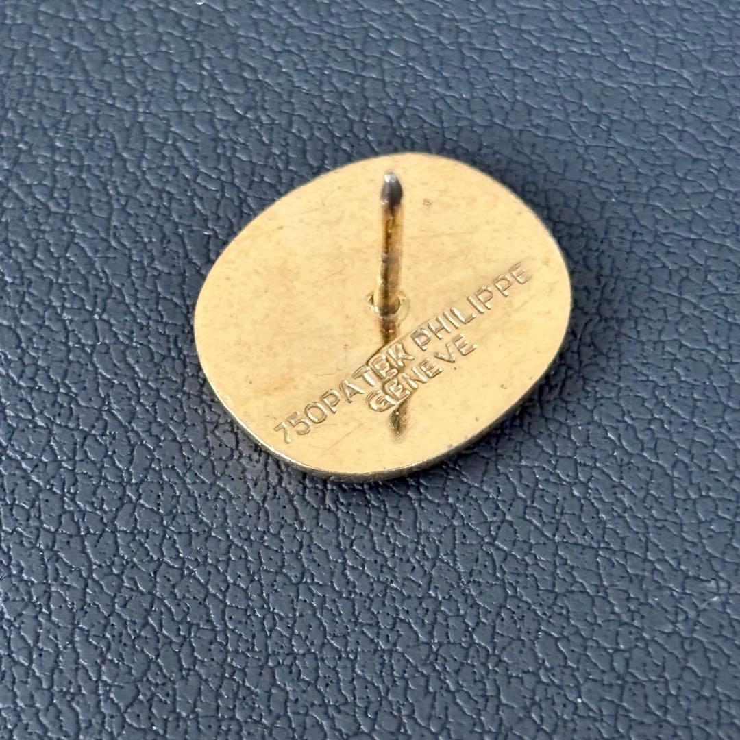 【希少】【パテックフィリップ】ヴィンテージ タイタックピン ブルー×ゴールド色