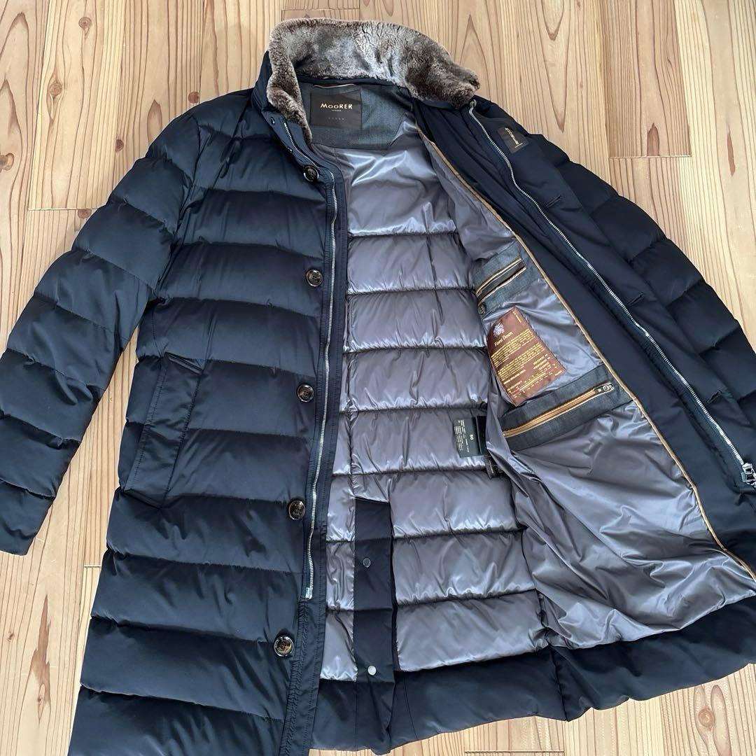 美品　MOORER NETTUNO-KN1 ダウンジャケット サイズ50