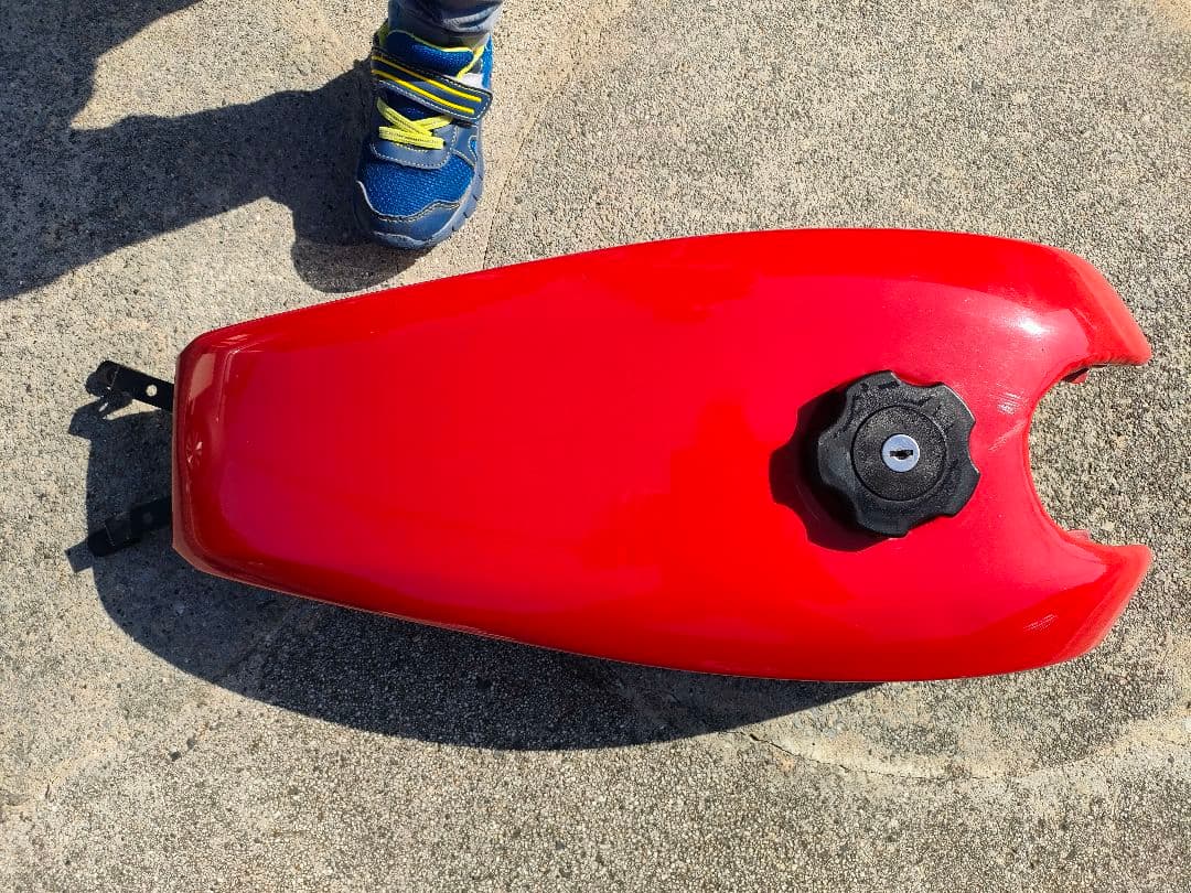 WM ロードトラッカー アルミタンク SR400/SR500 レッド