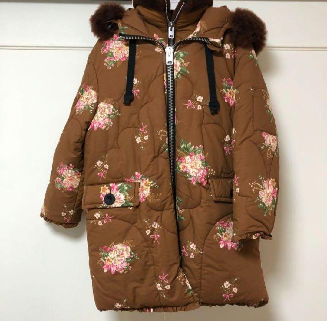 COACH フラワー コート アウター キルティング