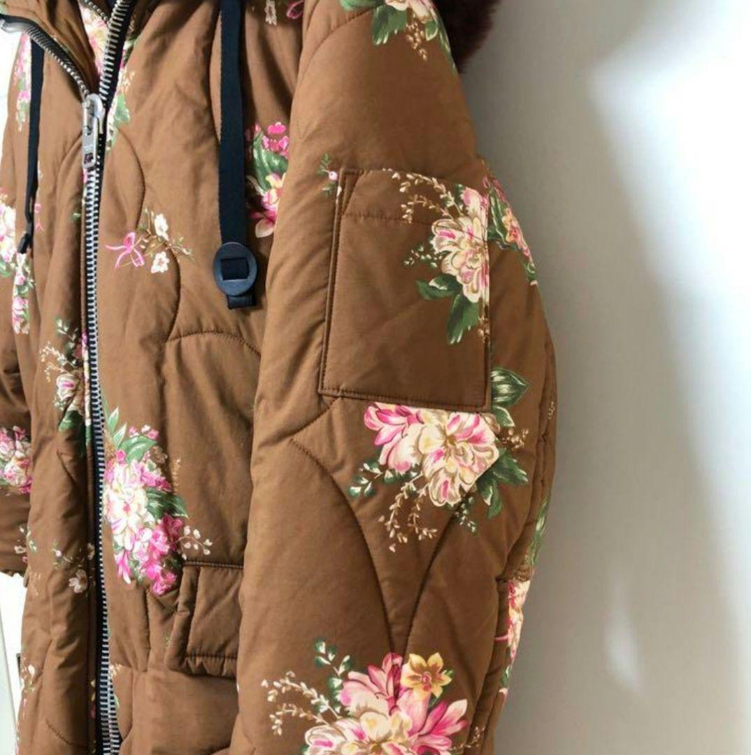 COACH フラワー コート アウター キルティング