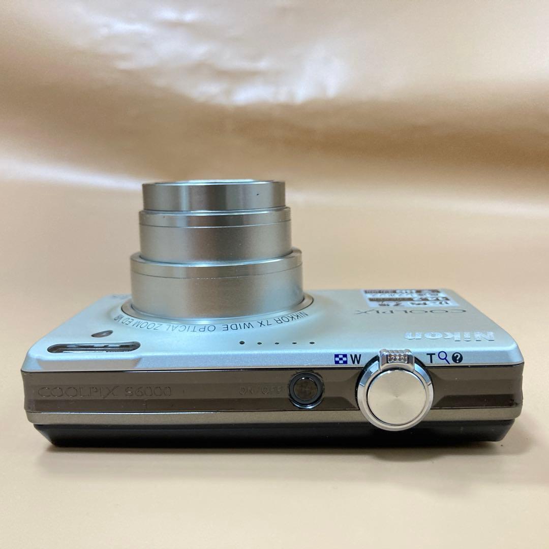 ◆スマホ転送OK◆Nikon COOLPIX S6000 デジカメ SDカード付