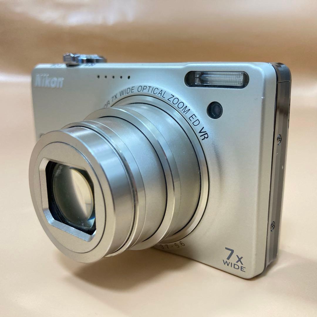 ◆スマホ転送OK◆Nikon COOLPIX S6000 デジカメ SDカード付
