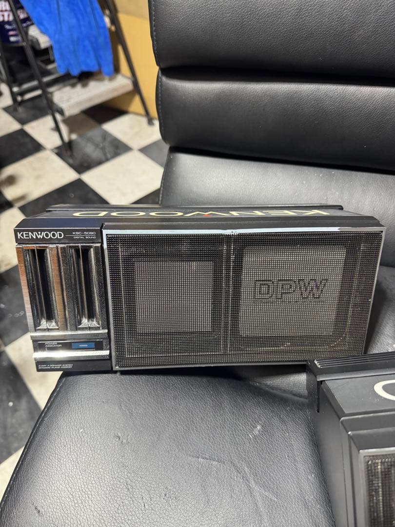 当時物KENWOOD置き型スピーカー✨