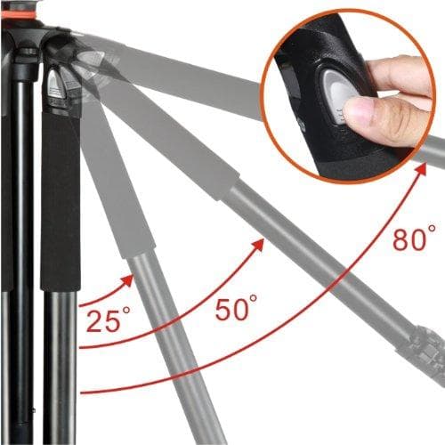 【美品】VANGUARD 三脚 Abeo Plus 363AT