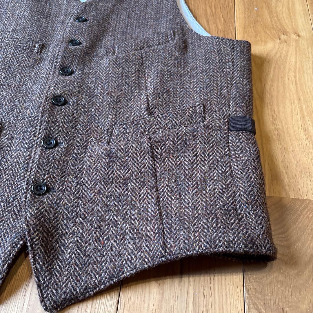 【定番】 BEAMS PLUS / ハリスツイード ベスト定価30,000円程