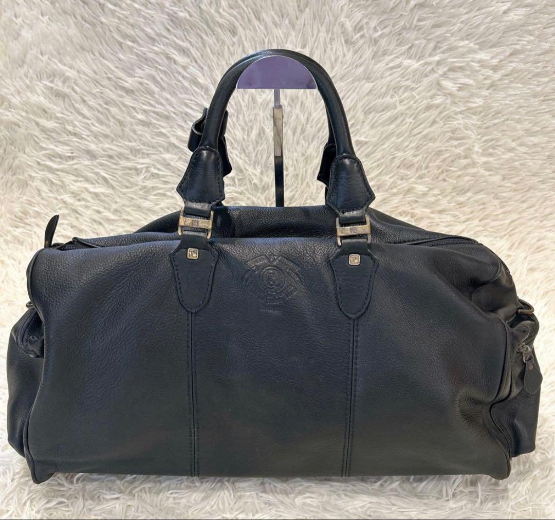 PORTER（ポーター ）レザー ボストンバッグ ブラック