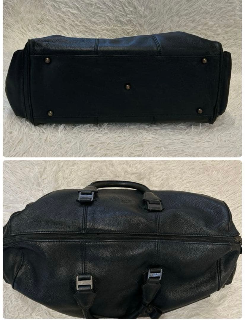 PORTER（ポーター ）レザー ボストンバッグ ブラック