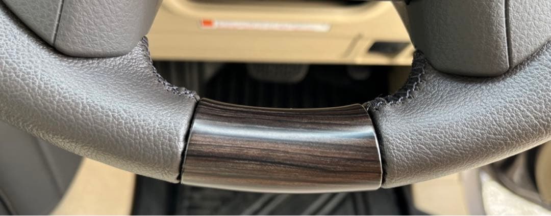 150 後期 プラド 純正 ダークウッド (内装ニュートラルベージュ仕様) 美品