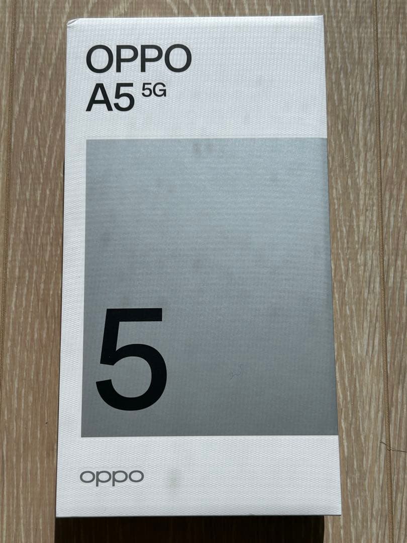 新品　OPPO A5 5G 本体 グリーン