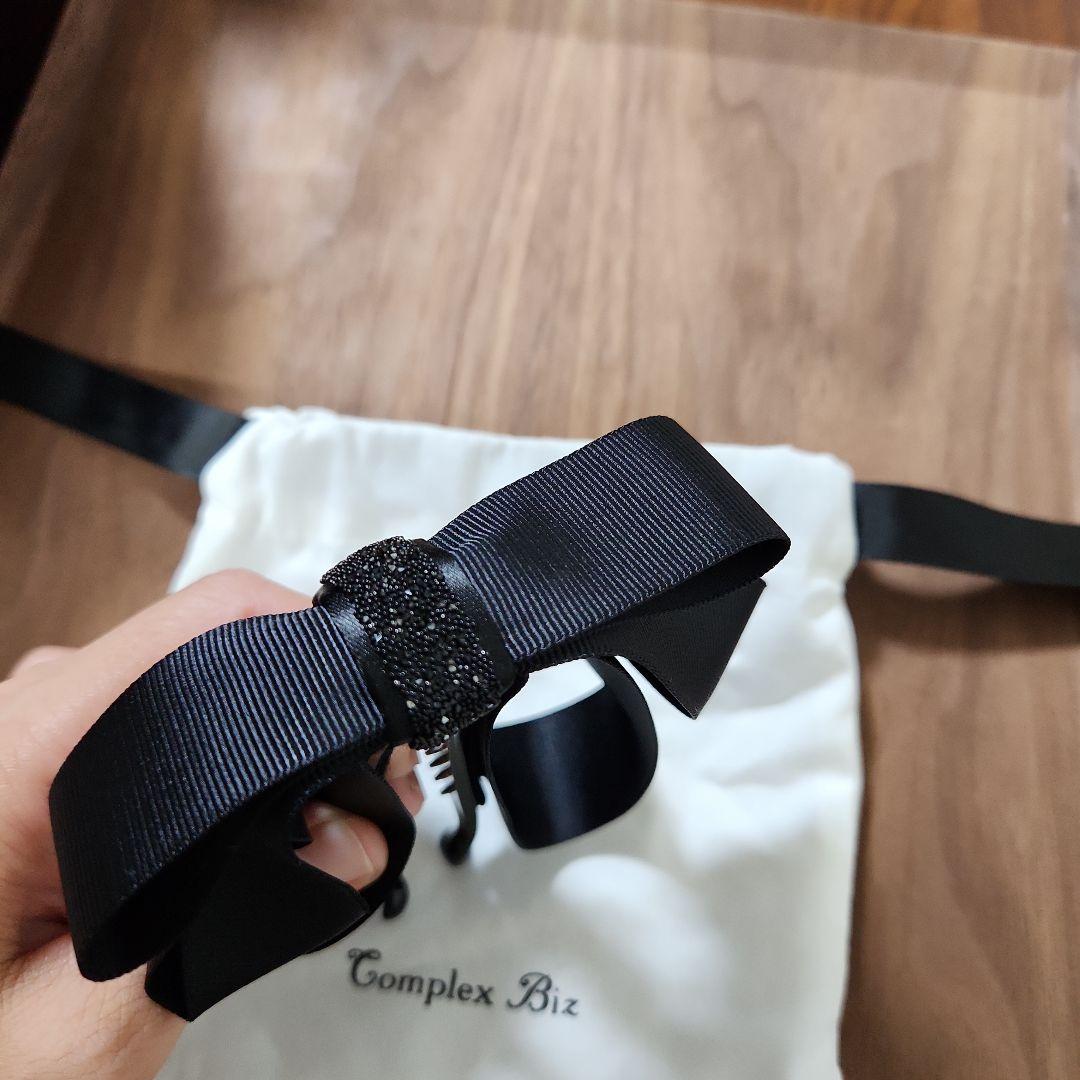 Complex Biz ブラックリボンヘアアクセサリー