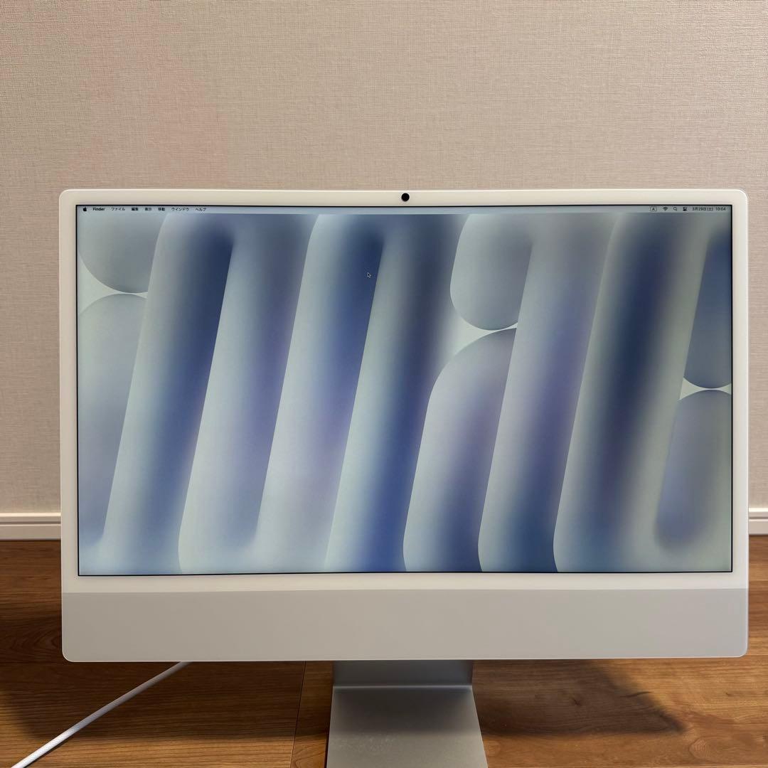 Apple iMac M4 10コア シルバー Nano-texture
