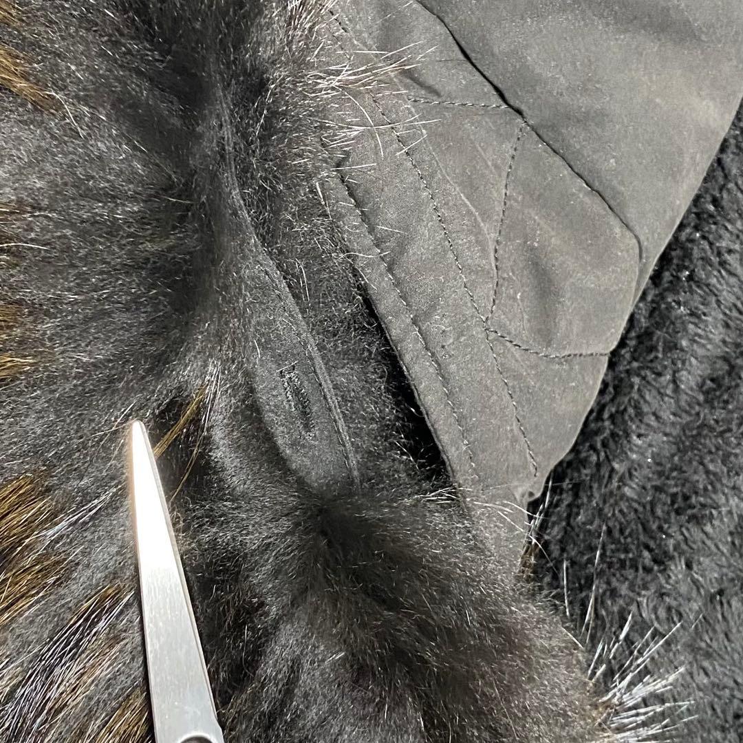 希少 y2k SLY ファー付き モッズコート 平成ギャル グランジ ブラック