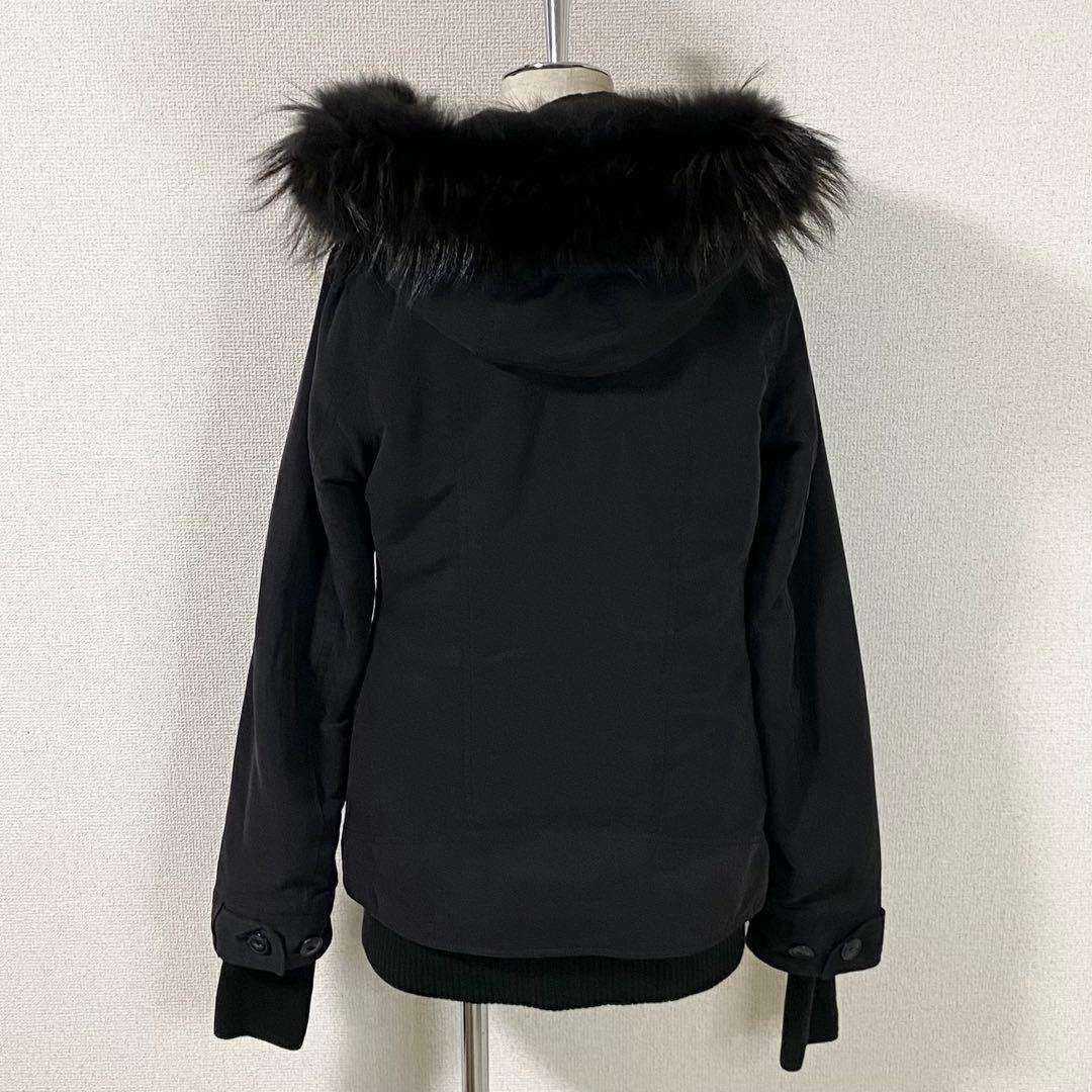 希少 y2k SLY ファー付き モッズコート 平成ギャル グランジ ブラック